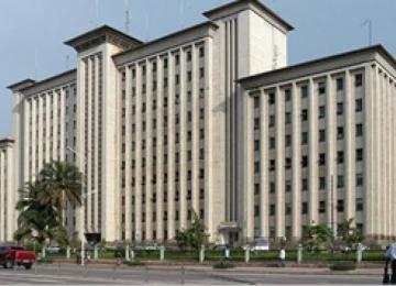 Bâtiment de la SCTP, ex-ONATRA, à Kinshasa. Ph. Droits tiers.