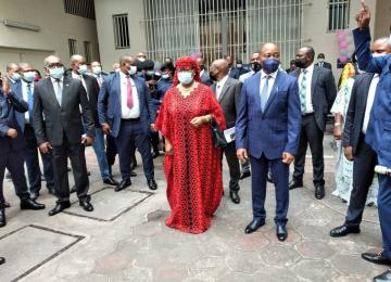 Mme Malangu à la BCC