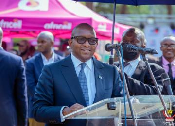 Le Premier Ministre Sama Lukonde à la Foire de l'entreprenariat de la jeuesse