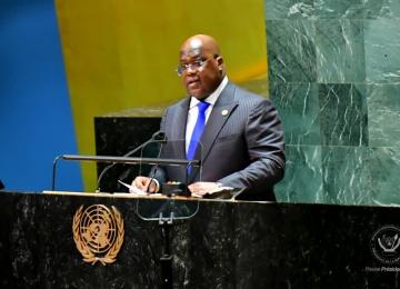 Félix Tshisekedi à l'ONU