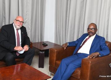 Nicolas kazadi et Gunter Kook