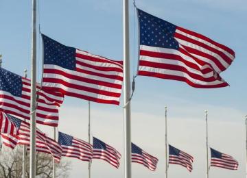 Drapeaux américains