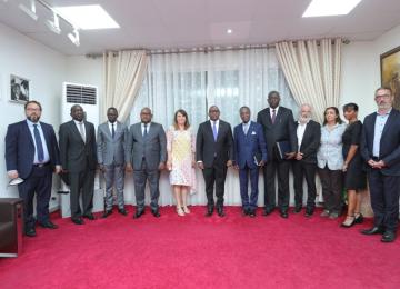 Délégation Comité International des Jeux de la Francophonie
