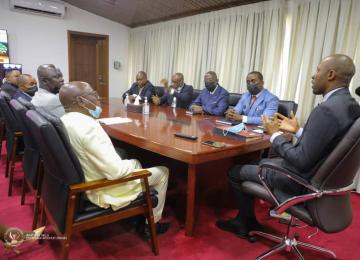 Réunion entre le Ministre de la Communication et Médias et le banc syndical 