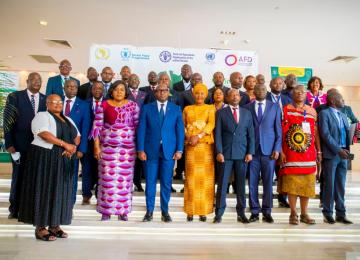 Le PM Sama Lukonde et les participants