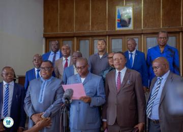Les députés du groupe parlementaire UDPS