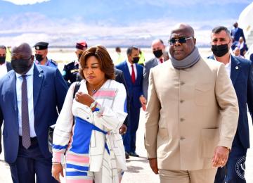 Le couple présidentiel 