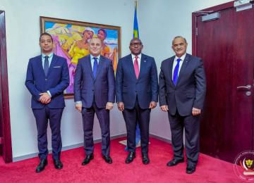 Le PM SAMA LUKONDE  et les investisseurs tunisiens