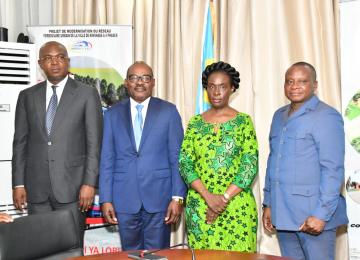 Réunion entre le gouvernement et l'hôtel de Ville de Kinshasa sur le transports ferroviaire dans la capitale 