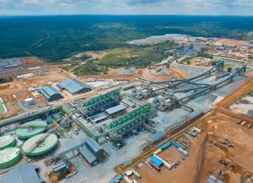 Les usines de Kamoa-Kakula dans le Lualaba