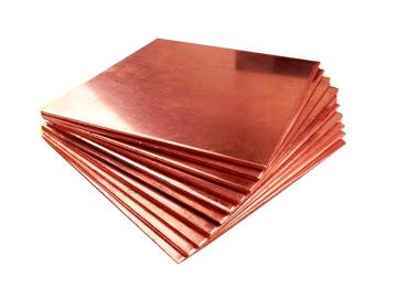 Des plaques en cuivre
