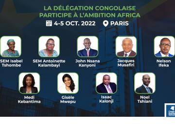 Les participants pour le compte de la RDC