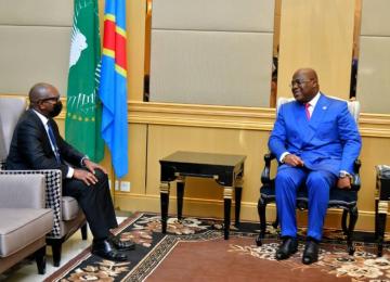 Le chef de l'Etat et le Premier ministre Sama Lukonde