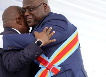 Passation de pouvoir entre Joseph Kabila et Félix Tshisekedi, le 24 janvier 2019