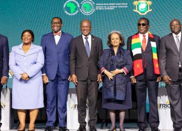 Parmi les leaders africains présents à ces assises, il y a les présidents du Ghana, de Zimbabwe, et de l'Ethiopie
