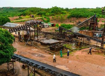 Les installation de la MIBA à Mbuji-Mayi
