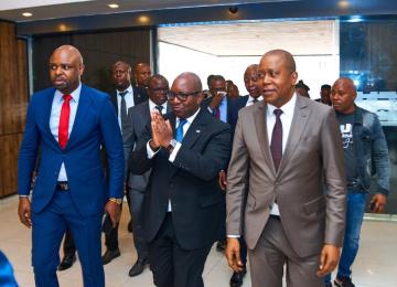 Le Premier Ministre a effectué une visite  à la CENI