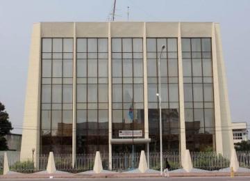 Siège du ministère des Finances à Kinshasa