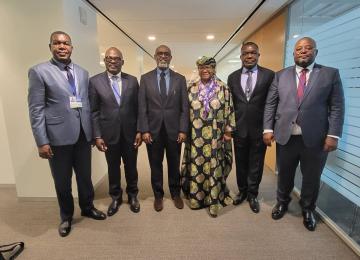 La RDC est représentée par les ministres des Finances et du Budget et par la Gouverneure de la BCC
