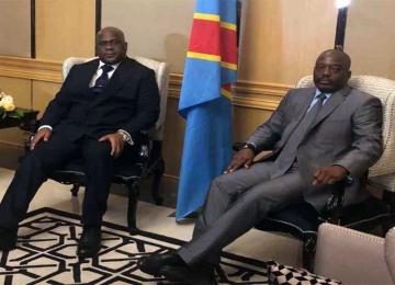 Félix Tshisekedi et Joseph Kabila