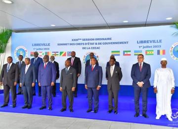 Le président Félix Tshisekedi a effectué le déplacement de Libreville pour participer à ce sommet 