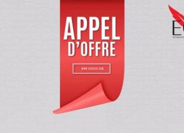 Appel d'offre