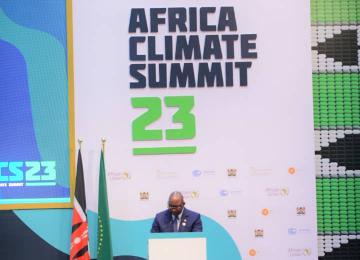 Le Premier Ministre congolais a aussi appelé à la création d'un Fonds d'investissement sur l'économie du climat 