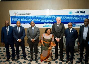 Le Premier Ministre Sama Lukonde a présidé la cérémonie de lancement de ce projet en présence des agences des Nations unies 