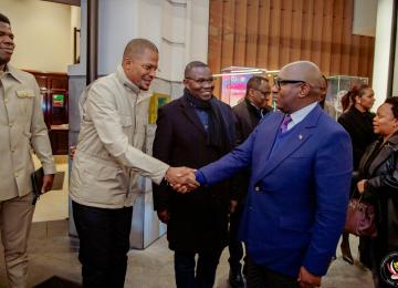 Le Premier ministre congolais est à la tête d'une importante délégation des membres du Gouvernement 