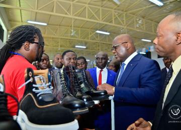 Le Président de la république a visité la maison de l'entrepreneuriat et innovation 