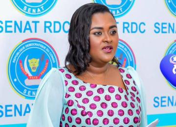 Francine Muyumba, initiatrice de  cette Proposition de loi 