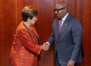 Le Premier Ministre congolais et la DG du FMI à Berlin 