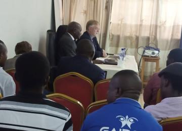 C'était au cours d'une conférence à l'école régionale de l’eau 