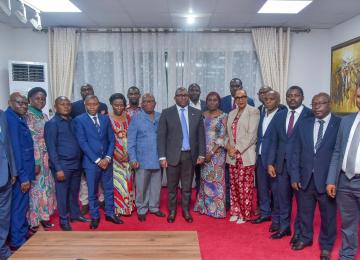 Le Premier Ministre Sama Lukonde a échangé avec les élus du Nord-Kivu sur la situation humanitaire dans cette province 
