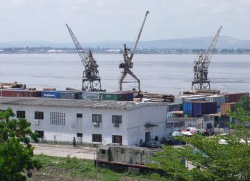 Le port public de Kinshasa. Photo d'illustration