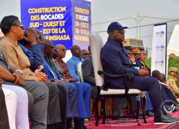 Le chef de l’Etat Félix Tshisekedi a donné le coup d'envoi des travaux samedi 22 juin 2024