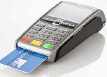 Un Terminal de paiement électronique, appelé TPE