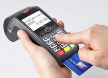 Un Terminal de paiement électronique, appelé TPE