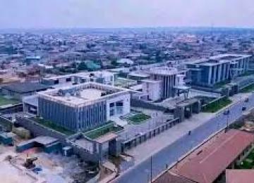 Une vue de la ville de Kolwezi