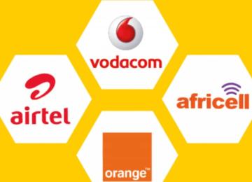 Les logos des réseaux de télécommunications en RDC