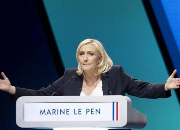 Le Pen. Photo droits tiers. 