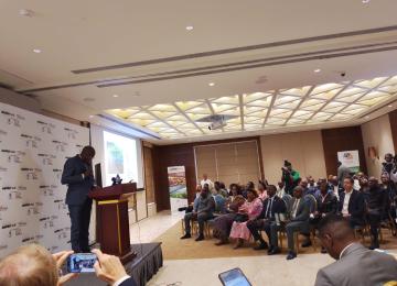 Conférence de promotion de participation au salon Macfrut organisée par l'ambassade de l'Italie à Kinshasa