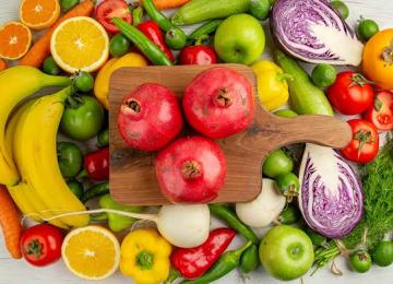 Fruits et légumes. Photo d'illustration.