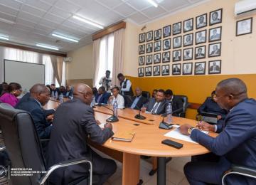 Réception de la délégation burundaise par le ministre du plan