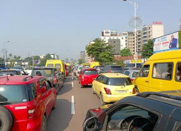 Circulation des véhicules à Kinshasa