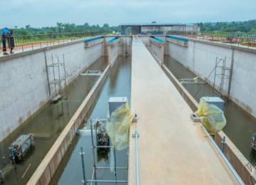 Usine de traitement d'eau 