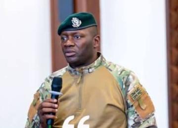 Lawrence Kanyuka, porte-parole des rebelles de la coalition AFC/M23