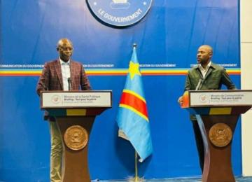 Patrick Muyaya et Roger Kamba, photo d'illustration