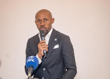 Patrick Muyaya, porte-parole du gouvernement congolais 
