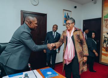 Judith Suminwa et Jules Alingete